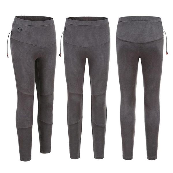 

outdoor pants usb heated rechargeable 3 tem levels heating, Black;green