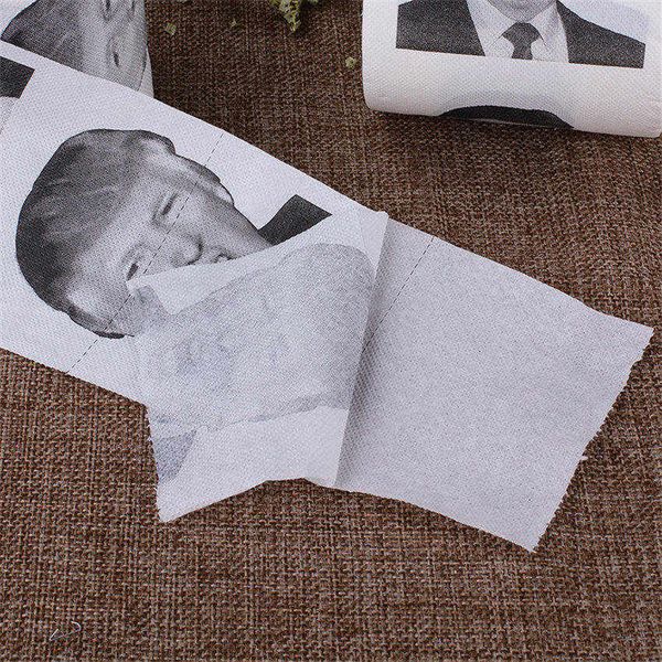 

donald trump president roll novel gag gift prank joke 2 sytles toilet supplies paper towels a05