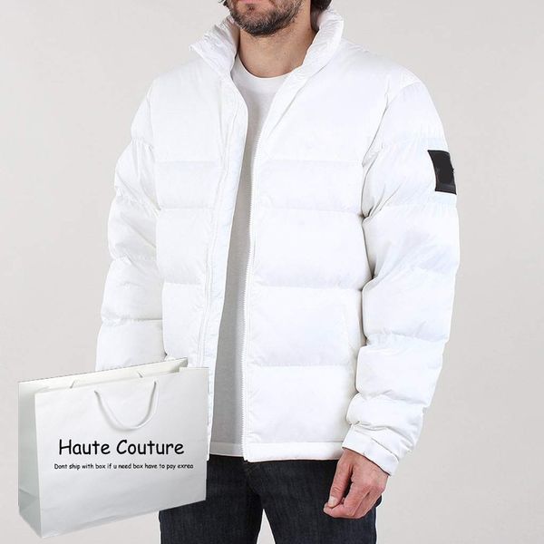 

casual parkas men down jacket 2020fw classic outerwear womens winter sport coats puffer jackets mens asian size, Black