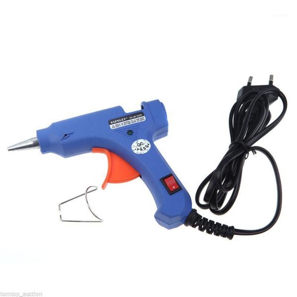 

eu plug 100-240v 20w electric s-c stick heater trigger melt glue gun heat repair tools home diy glue heater1