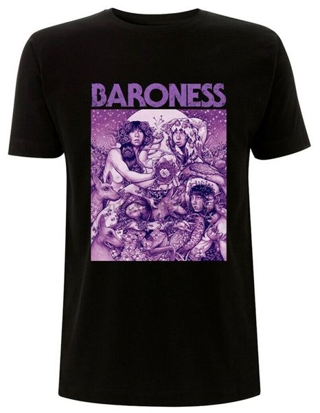 

baroness lila cover t-shirt - neu und offiziell sport hooded sweatshirt hoodie