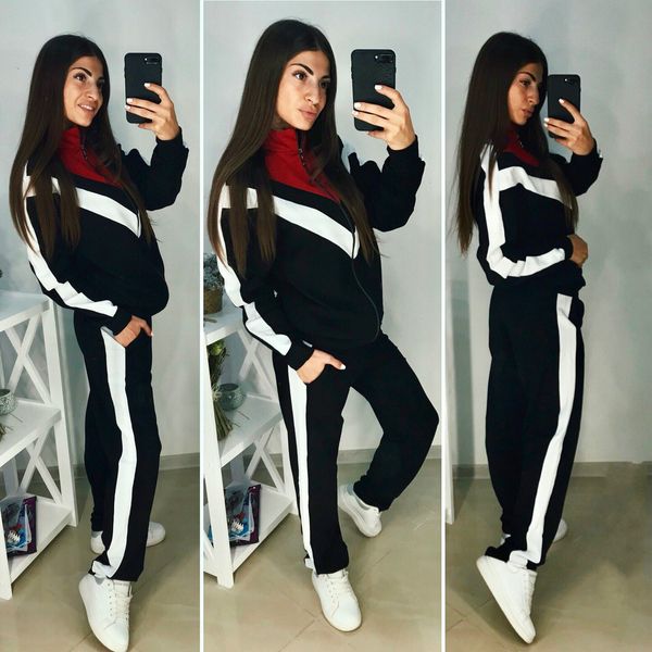 

very wholesale brand designer women jacket 2 piece set outfits coat leggings tracksuit shirt pants jogging suit sportswear sweatsuit, Gray