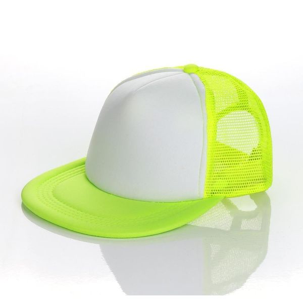 

plain hip hop trucker caps blank snapbacks mesh designer hats adjustable for men women jllpic yy_dhhome, Blue;gray