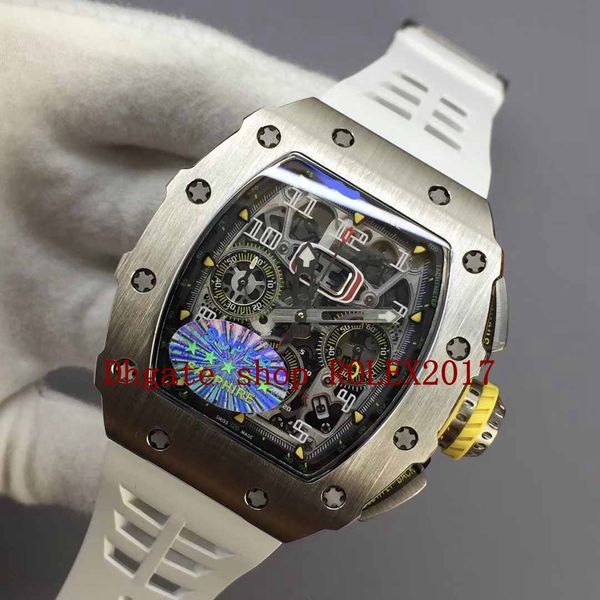 

mens basel world kv factory eta 7750 automatic flyback chronograph le mans edition full 904 l stainless steel bezel men sport wristwatch, Slivery;brown