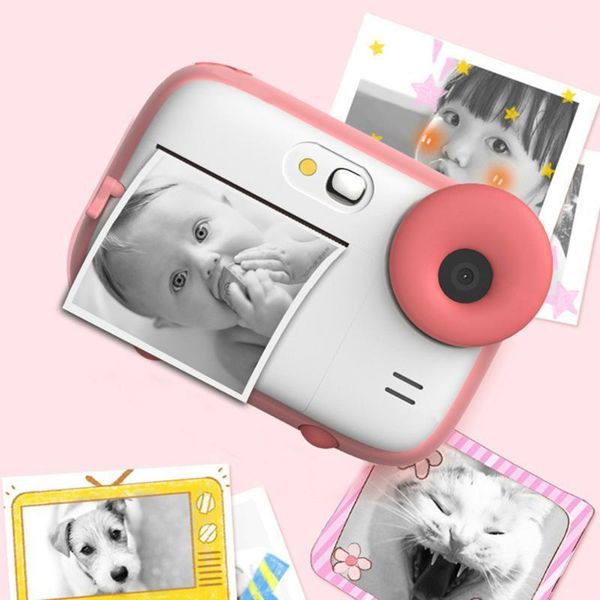 

digital cameras children's instantane camera christmas toy for kids grils instant print video with thermal po paper1