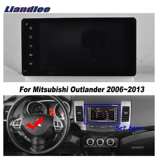 

car android vehicle gps for mitsubishi outlander 2006-2013 radio cd dvd player gps navi maps hd touch stereo media tv multimedia1
