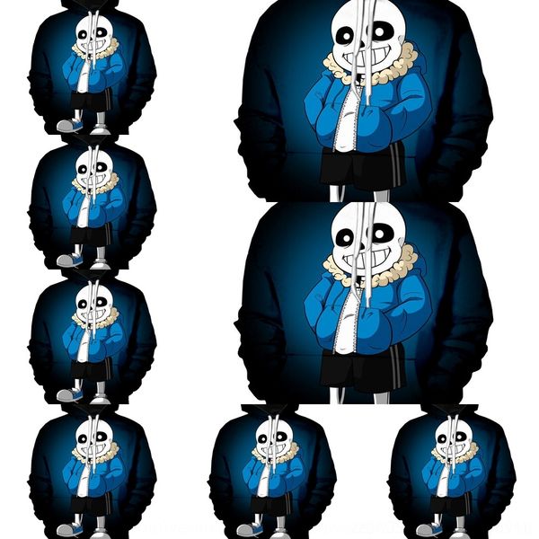 

cqu5d sweater sweater jacket legendary brothers skull undertale sans jacket printed hooded the anime game 3d ukp9x, Black