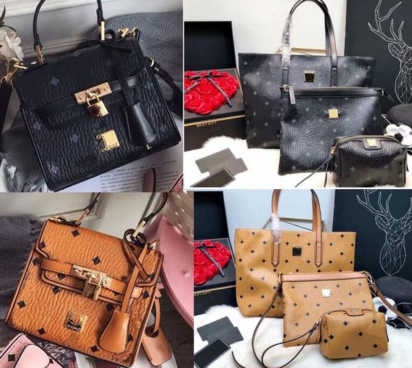 

pink sugao designer handbags purses 3pcs/set women bags tote bag shoulder 2020 new styles with the letter print 4 color