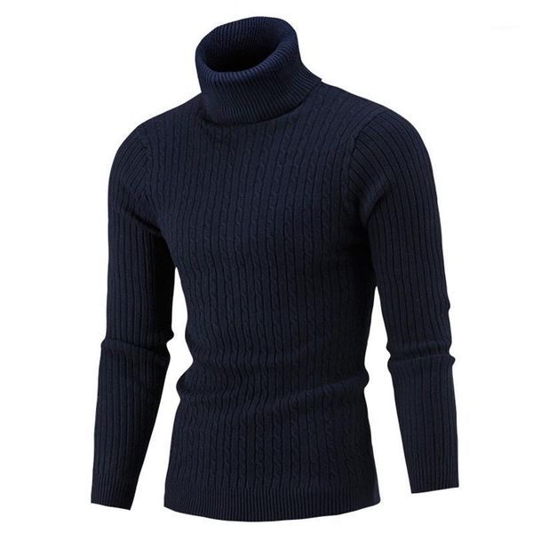 

autumn winter turtleneck sweater men nice solid color sweater men slim long sleeve knitted pullovers plus size 3xl1, White;black