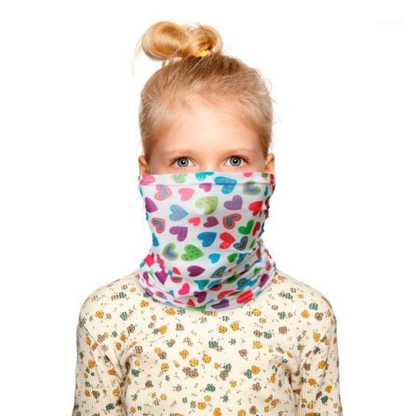 

20 style printed silk print children's windproof and sunscreen outdoor scarf simple facial windwroof outdoor accessories new1, Blue;gray