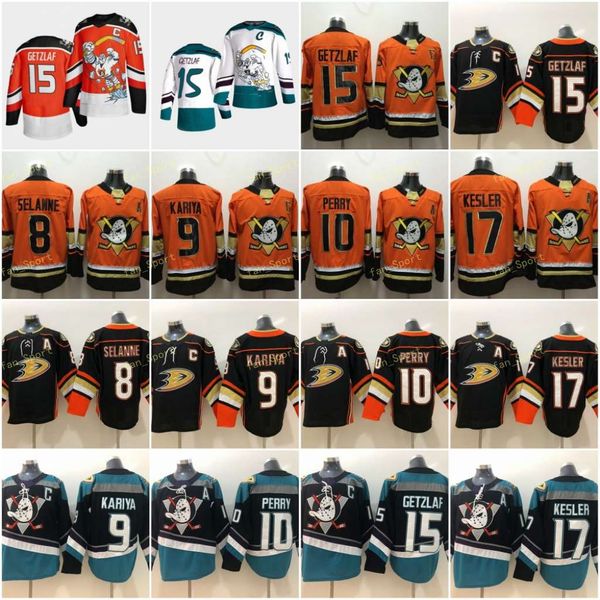 

reverse retro anaheim ducks jerseys 10 corey perry 15 ryan getzlaf 17 ryan kesler 8 teemu selanne 9 paul kariya 4 cam fowler 36 john gibson, Black;red