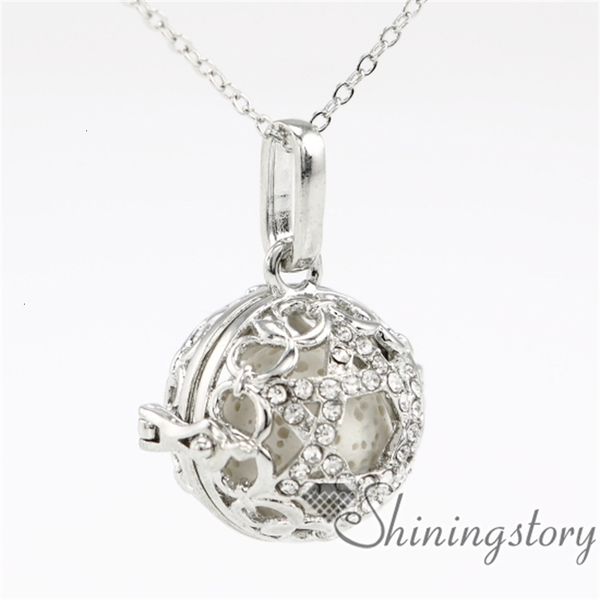 

children's diy oil tree of diffuser life girls locket necklace aromatherapy jewelrymqss