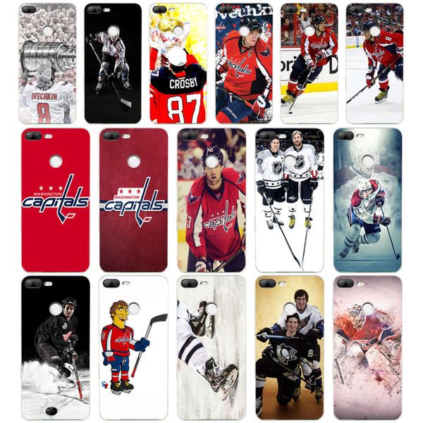 

qamobile phone silicone soft cover, ice hockey mobile phone cover 182fg, alexander ovechkin, sydney, gift, huawei honor 9 10 20 lite prolk
