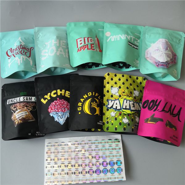 

3.5g cookies mylar bags 420 packaging mylar bags christmas tree minntz the soap jefe gashouse pluto fiore parlay mylar bag