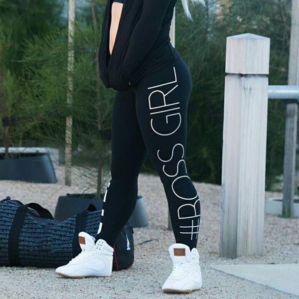 

women black trousers lift squat print leggings fashion high-waist fitness leggings casual breathable plus size soft high quality