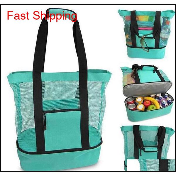

outdoor picnic bag 4 colors beach camping multi-function large capacity lunch bags portable out qylynh bbgargden