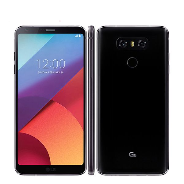 Orijinal Unlocked Telefonlar LG G6 4G RAM 32G / 64 ROM 13MP LTE Singlesim H870 H871 H872 H873 VS988 Çift Sim