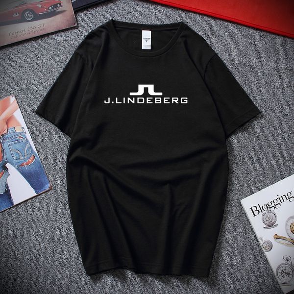 

new logo vintage t-shirt j lindeberg golfer xs-2xl short sleeve t shirt men comical shirt men's sport hooded sweatshirt hoodie