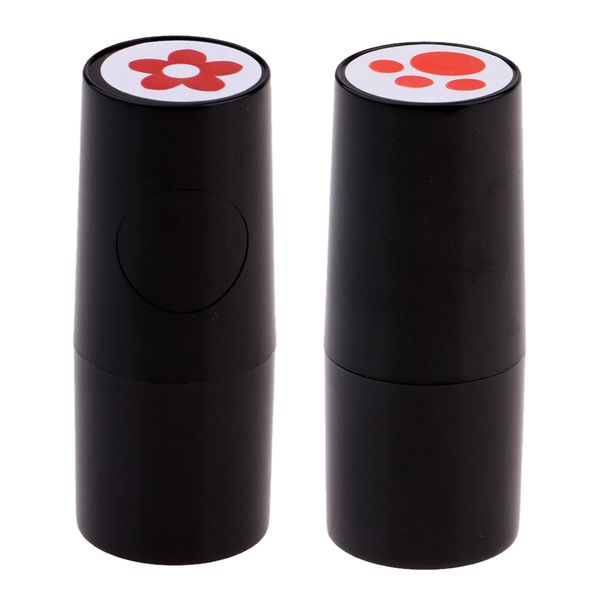 

2 x golf ball stamper marker club accessories golfer training aid gift