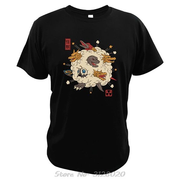 

kaiju king of the monsters harajuku digital print camisetas adventure fantasy movie tshirt sport hooded sweatshirt hoodie men t shirt