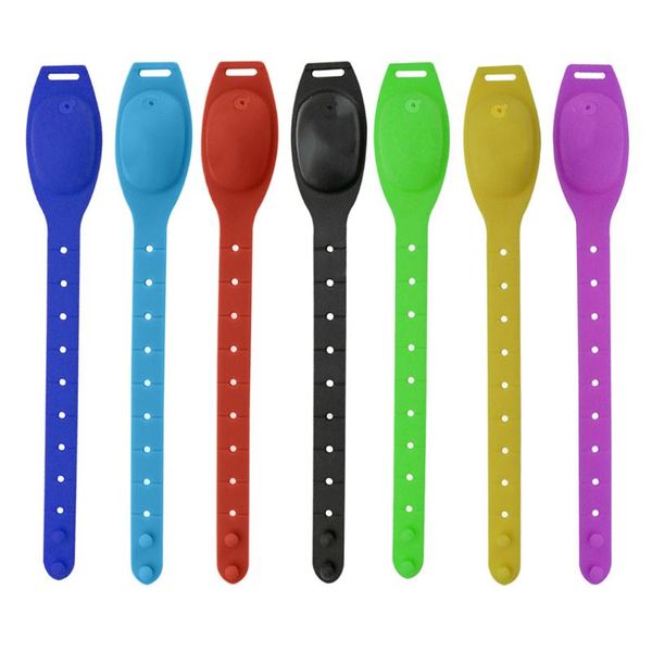 

wrist support 100(7pc )kid liquid wristband hand dispenser usd 520.00, Black;red