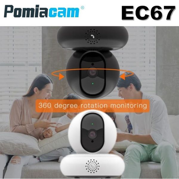 

box cameras 2021 2mp wireless ip camera wifi 1080p panoramic 360 degree ptz rotation webcam home intercom mini baby monitor hd cctv camera1