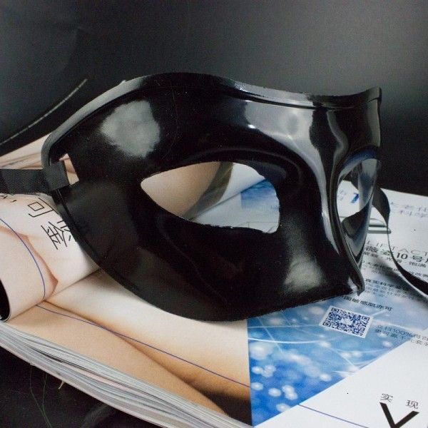 

factory price gras venetian mardi pvc party dance halloween mask masquerade cosplay decor half men masks