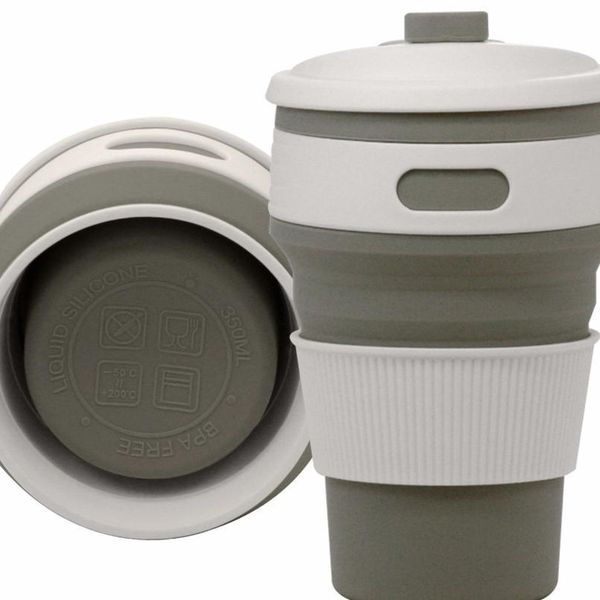 

coffee mugs travel collapsible sile cup folding water cups bpa food grade drinking ware mug tea cof jlluzw