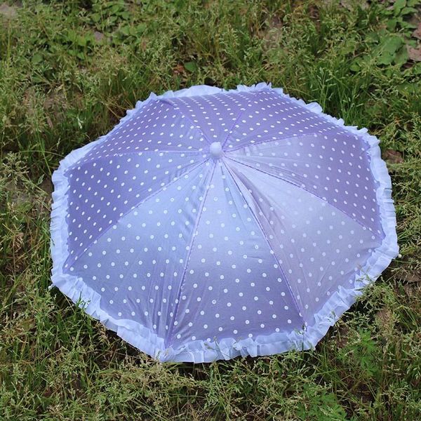 

yada portable head umbrella hat fishing caps dot lace umbrella sports cap girl baby born dolls handmade outdoor umbrella yd153 wmtiou