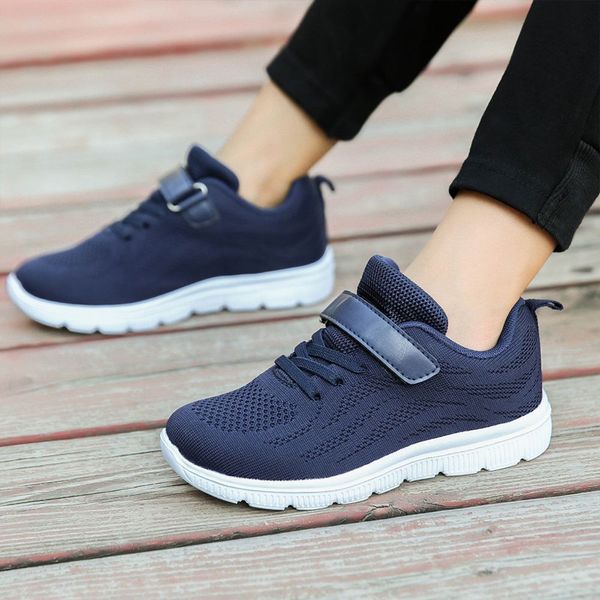 

skhek 2020 spring autumn children shoes boys girls sport shoes fashion comfortable outdoor breathable kids sneakers size 25-36 1006, Black;red