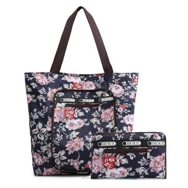 

new women's handbag nylon lightweight folding travel shopping bag travel shopping portable