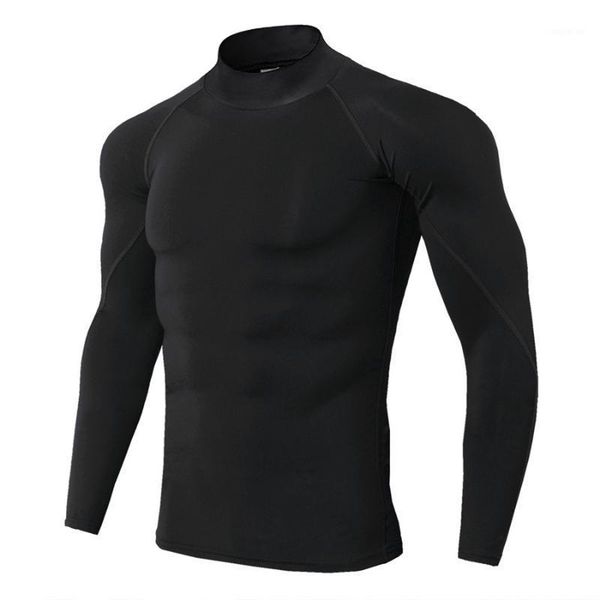 

running jerseys men's shirt tight t-shirt1, Black;blue