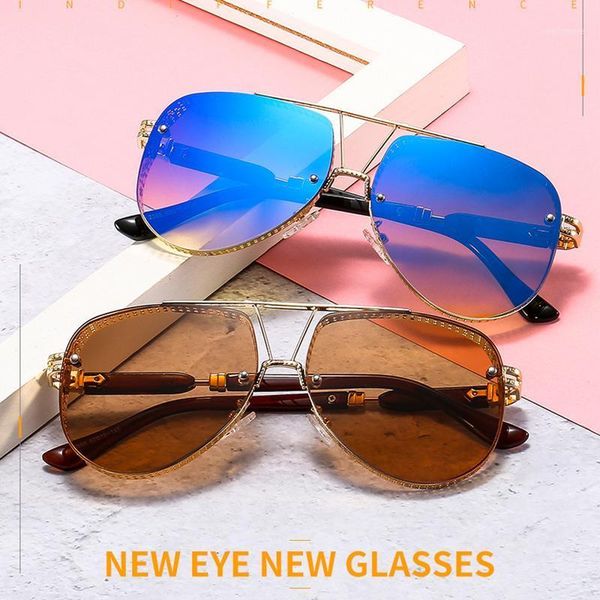 

sunglasses classic vintage square men fashion big frame metal grid oversized sun glasses mirror shades goggle uv4001, White;black