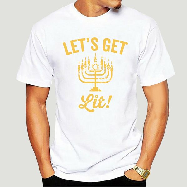 

new mens spring summer dress short sleeve casual letget lit - funny jewish hanukkah menorah t-shirt-3736d sport hooded sweatshirt hoodie