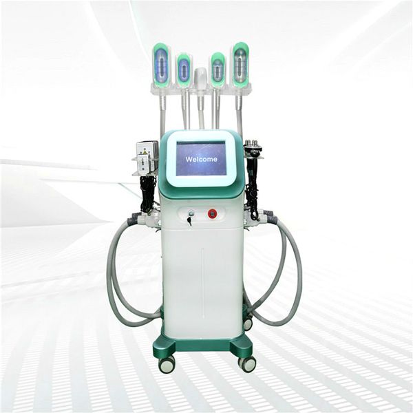 

7 в 1 cryolipolysis 360 ° охлаждение пяти крио рукоятку cryo липолиз машина жир замораживание slimming оборудование с двойным подбородком ру