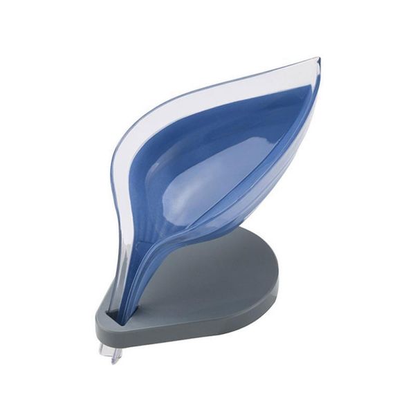

non slip bathroom storage soap holder simple leaf shape soap box creative kitchen dish brush rack tray holder case container h jllchf