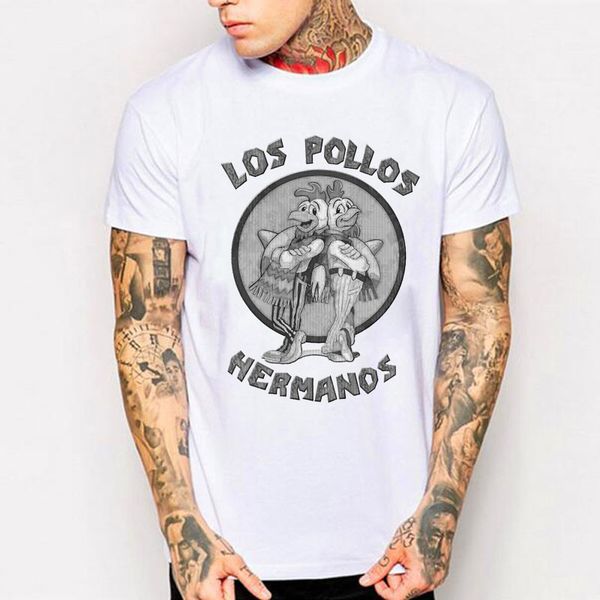 

men's fashion 2018 breaking bad los poolos her os funny chicken brothers short sleeve tee hipster hooded sweatshirt hoodie men t shirt