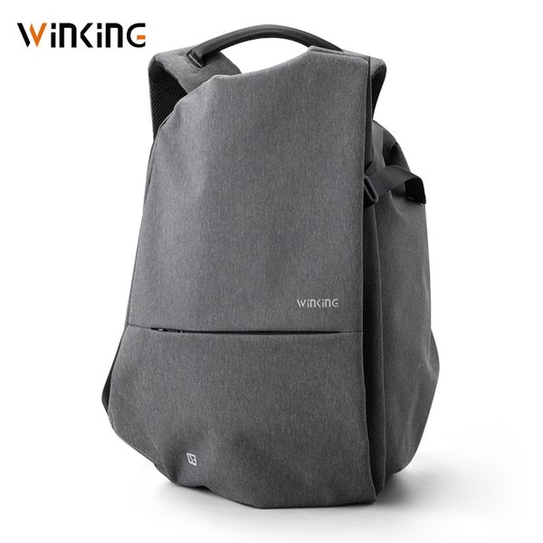 

kingsons style fashion multifunction men travelling usb charging backpack for teenager and male waterproof anti-theft bag t200602