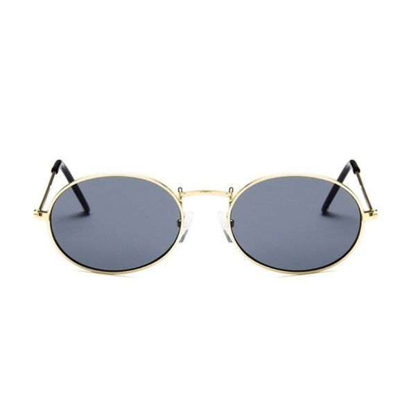 

designer 2019 retro sun round yellow brand glasses for women alloy mirror sunglasses female oculos de sol