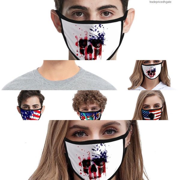 

anti-uv layer double print face dustproof foral mask designer masks fashion women men mout srdr 9ztr