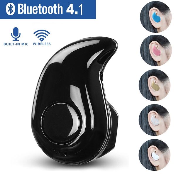 Original S530 Super Mini Wireless Stealth Bluetooth Auricolari per telefoni cellulari TWS Cuffie stereo HiFi Cuffie Auricolari con microfono Untra-piccoli auricolari nascosti