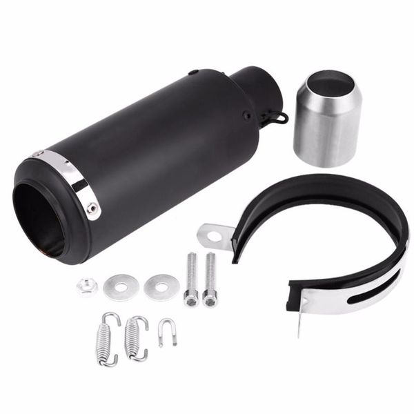 

universal 51mm/2inch stainless steel motorcycle exhaust muffler tailpipe tail pipe tip for most motorcycles with logo