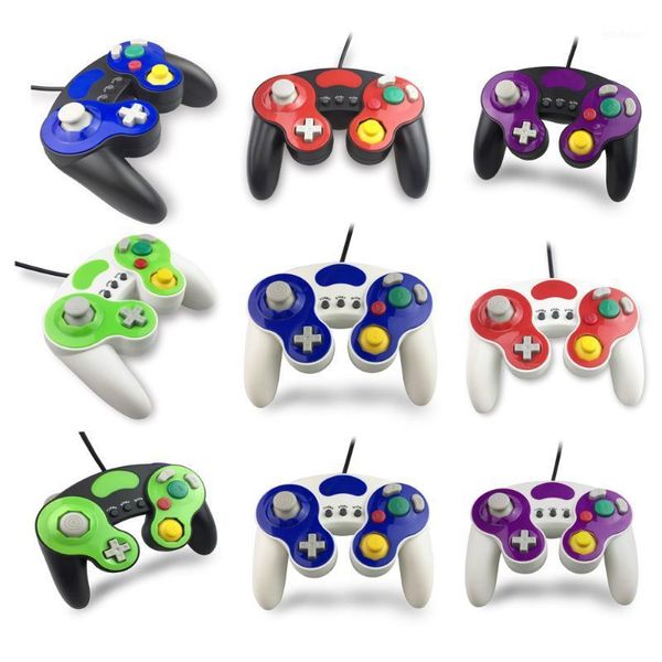 Controller di gioco Joystick Controller per gamepad cablato con tre pulsanti per joystick portatile Game-Cube N-G-C1