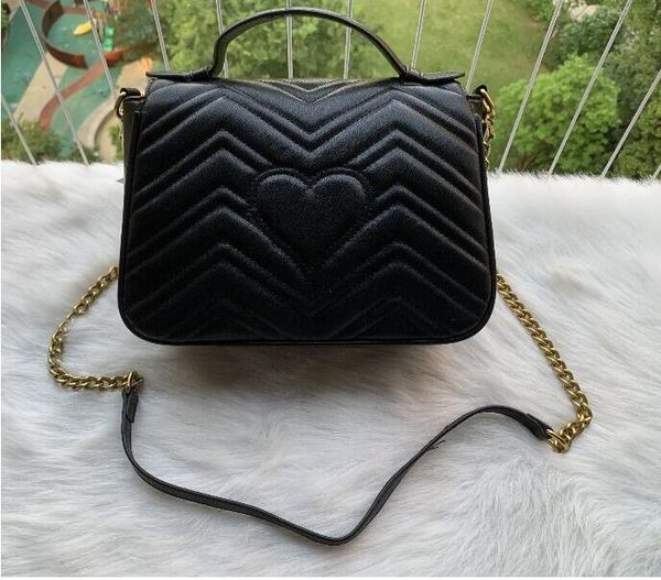 

new european marmont tote bag women small handbags new fashion shoulde crossbody bag messenger gold chain tote bags shopping 02-9pl