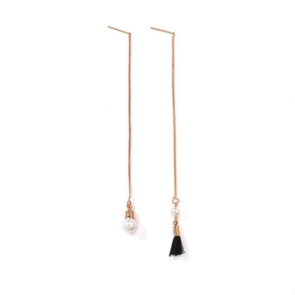 

long earrings women luxury juewelry earrings asymmetrical earrings, Silver