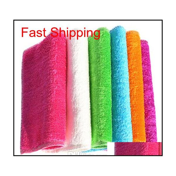 

wholesale high efficient anti-greasy color dish cloth,bamboo fiber washing dish towel,magic kitchen cleaning cloth qyljsc bdesports