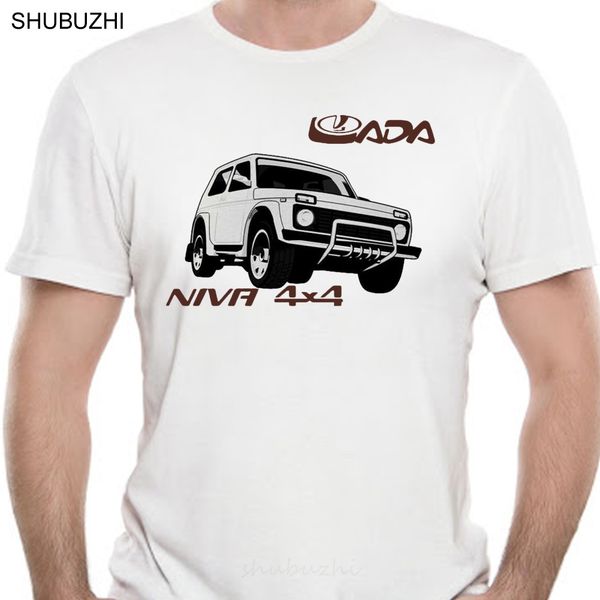 

t shirt lada niva 4x4 off road russsische car auto suv vintage short sleeve man homme basic t shirt sport hooded sweatshirt hoodie