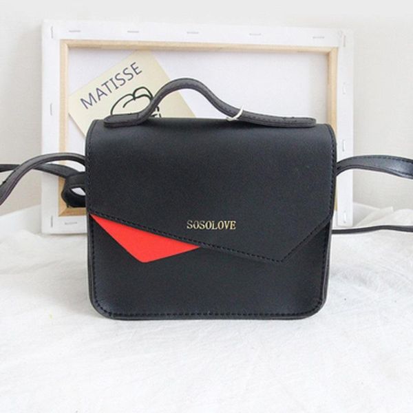 

chain small square bag simple fashion personality fan shoulder messenger bag