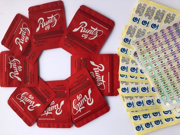 

medicated белого runtz сумка сумка наклейка голограмма edibles сумка og красных и майларовый proof local назад smell этикетка wmtut xhlight