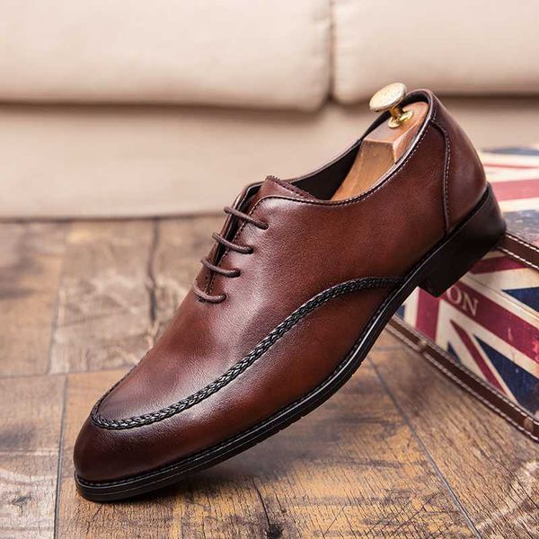 

cimim brand italy business casual trend leather shoes men new fashion luxury office dress shoes comfortable formal men, Black